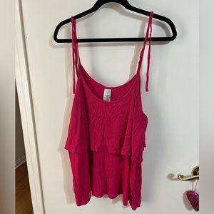 XXL 2X time and tru pink tank top